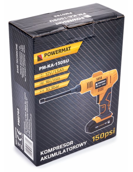 Compresor cu acumulator pompa fara ulei 10 bar, PM0762