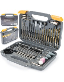 Set biti, capete chei, discuri, burghie 72 piese, PM0776