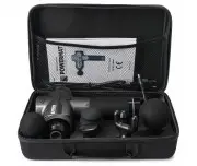 Masaj vibrator pistol + 6 capete, Powermat, PM0852