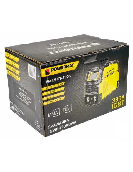 Aparat de sudura invertor 330A IGBT LCD, Powermat, PM0765