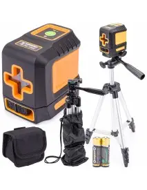 Nivela laser PM-PLK-120GT + trepied și husă, Powermat, PM0782