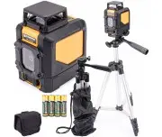Nivelă laser 360° + trepied si husă, Powermat, PM0779
