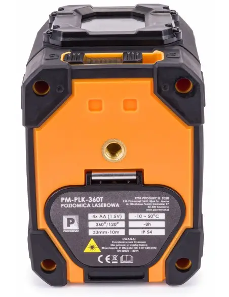 Nivelă laser 360° + trepied si husă, Powermat, PM0779