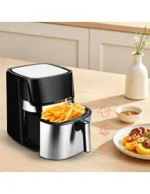 Air fryer digital fara ulei, Kraft&Dele, 8L 1850W cu programe automate, KD4101