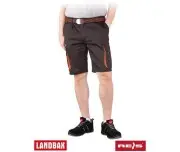 Pantaloni scurti talie de protectie LAND din tercot RAW-POL - Pantaloni scurti