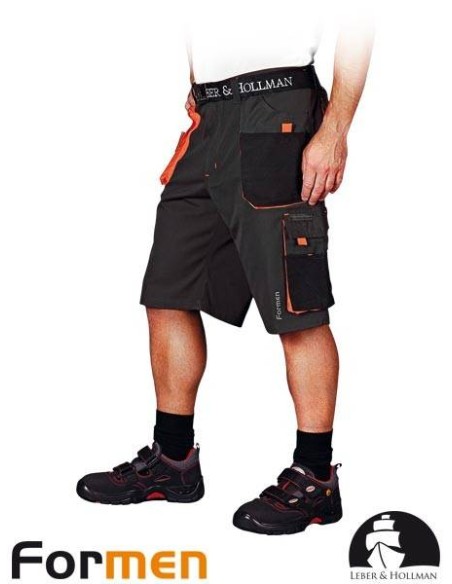 Pantaloni scurti de protectie LH-FMN-TS RAW-POL - Pantaloni scurti