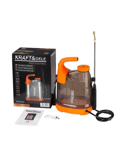 Pulverizator cu acumulator 5L, Kraft&Dele, KD2035