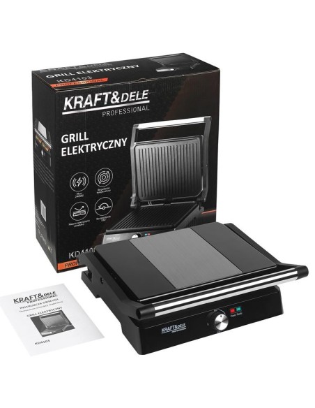 Grill Electric 2400W, Kraft&Dele, KD4103 Grill Electric 2400W, Kraft&Dele, KD4103
