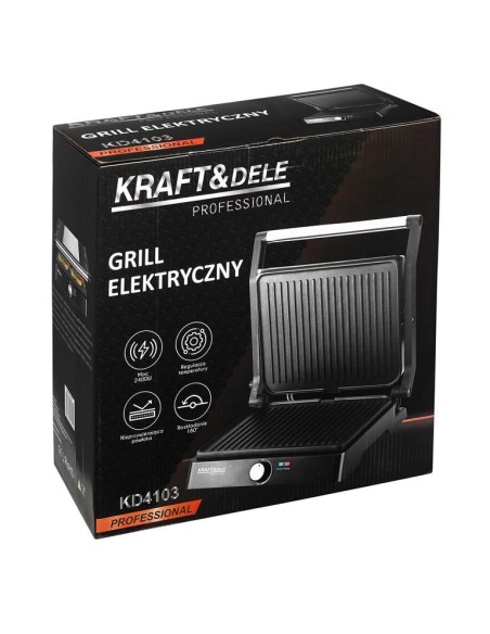 Grill Electric 2400W, Kraft&Dele, KD4103 Grill Electric 2400W, Kraft&Dele, KD4103