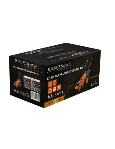 Masina de tuns iarba cu baterie 50L 38CM 40V, Kraft&Dele, KD5411