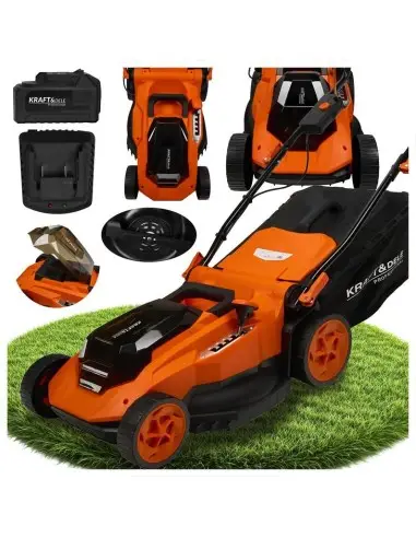 Masina de tuns iarba cu baterie 50L 38CM 40V, Kraft&Dele, KD5411