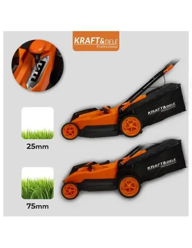 Masina de tuns iarba cu baterie 50L 38CM 40V, Kraft&Dele, KD5411