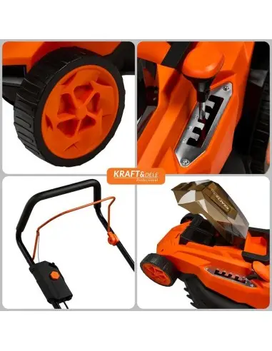 Masina de tuns iarba cu baterie 50L 38CM 40V, Kraft&Dele, KD5411
