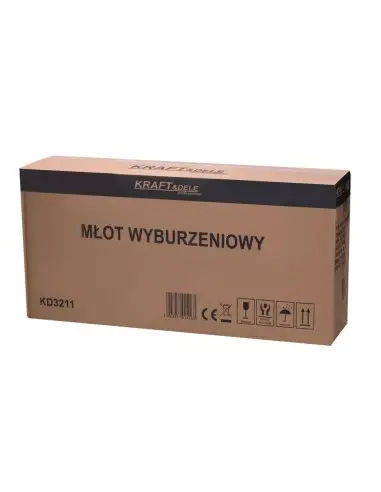 Ciocan Demolator 3200W 75J Hex-Gan, Kraft&Dele, KD3211
