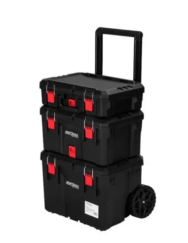 Carucior de Unelte cu 3 Cutii, Kraft&Dele, KD1077 Carucior de Unelte cu 3 Cutii, Kraft&Dele, KD1077