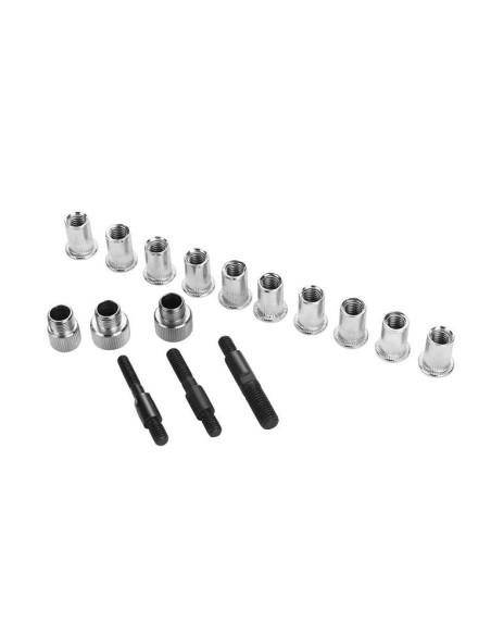 Set de nituinare pentru nituri cu filet interior, Kraft&Dele, KD11299 Set de nituinare pentru nituri cu filet interior, Kraft&Dele, KD11299