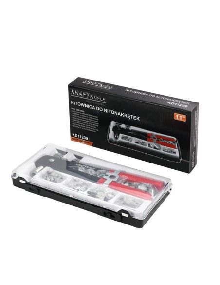 Set de nituinare pentru nituri cu filet interior, Kraft&Dele, KD11299 Set de nituinare pentru nituri cu filet interior, Kraft&Dele, KD11299
