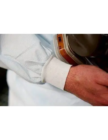 Combinezon de protectie 3M™ 4520 alb RAW-POL - Combinezon