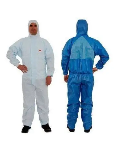Combinezon de protectie 3M™ 4520 alb RAW-POL - Combinezon