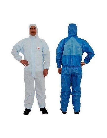 Combinezon de protectie 3M™ 4520 alb RAW-POL - Combinezon