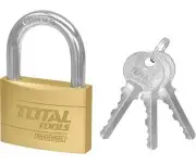 Lacat din alama, TOTAL, TLK32402, 40mm, 142g
