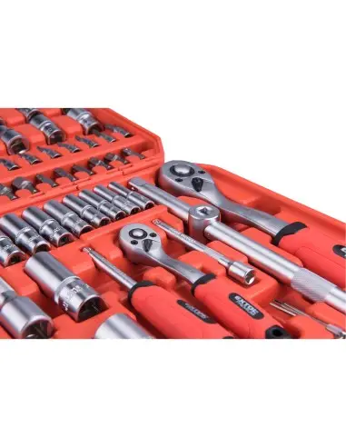 Set tubulare, EXTOL PREMIUM, 8818338, CrV, S2