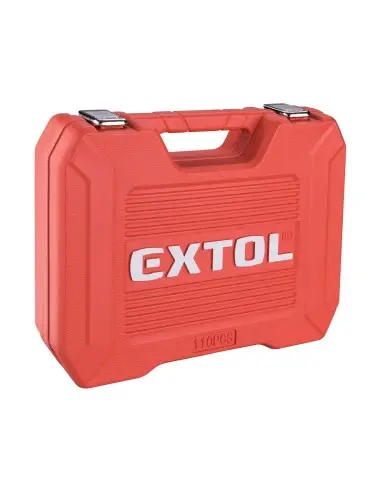 Set tubulare, EXTOL PREMIUM, 8818338, CrV, S2