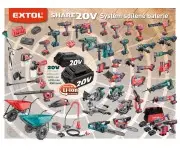 Fierastrau cu lant fara fir, EXTOL INDUSTRIAL, 8791921, 40cm, Brushless