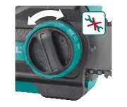 Fierastrau cu lant fara fir, EXTOL INDUSTRIAL, 8791921, 40cm, Brushless