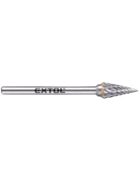 Burghiu conic, Extol Industrial, 8703893, ⌀6x13mm, dublu tăiat