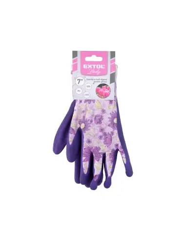 Rukavice polyester, EXTOL LADY, 8856664, dimensiune 7", densitate 13GG