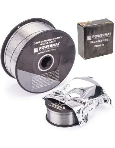 Sarma de sudura cu miez (autoprotejata) 0,8mm 1kg, PM0911 Sarma de sudura cu miez (autoprotejata) 0,8mm 1kg, PM0911