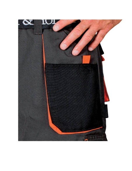 Pantaloni scurti de protectie LH-FMN-TS RAW-POL - Pantaloni scurti