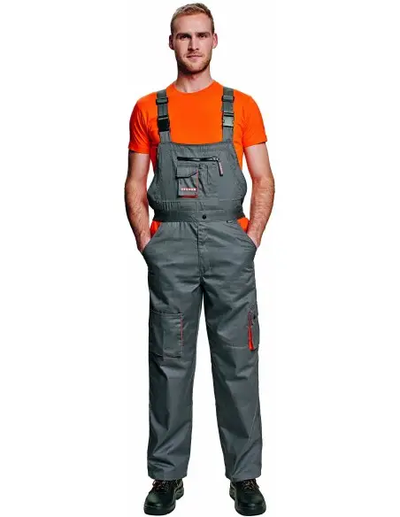 Salopeta de protectie unisex DESMAN, gri/orange, CERVA CERVA - Salopete de lucru Salopeta de protectie unisex DESMAN, gri/orange, CERVA CERVA - Salopete de lucru
