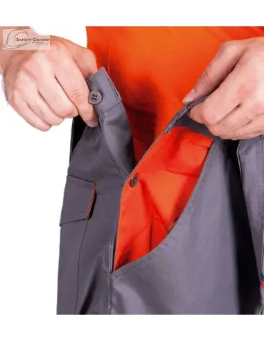 Salopeta de protectie unisex DESMAN, gri/orange, CERVA CERVA - Salopete de lucru Salopeta de protectie unisex DESMAN, gri/orange, CERVA CERVA - Salopete de lucru