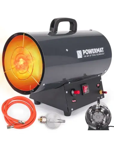Incalzitor cu suflanta pe gaz 15kW, Powermat, PM1029