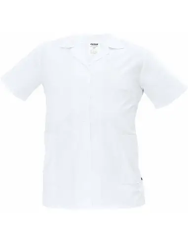 LILY - Camasa de protectie alba, pentru dama, maneca scurta CERVA - Camasi