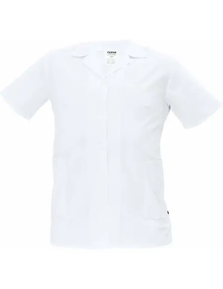 LILY - Camasa de protectie alba, pentru dama, maneca scurta CERVA - Camasi LILY - Camasa de protectie alba, pentru dama, maneca scurta CERVA - Camasi