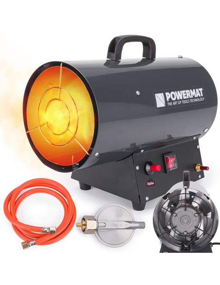 Incalzitor cu suflanta pe GAZ 25kW, Powermat, PM1030