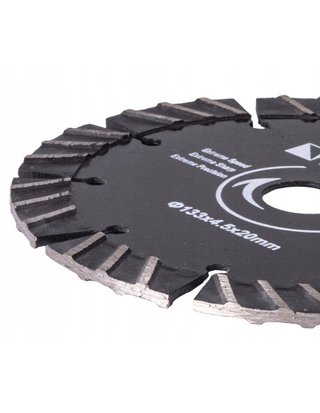 Disc DIAMANTAT pentru Masina de Santuri 133 x 20, Powermat, PM1009 Disc DIAMANTAT pentru Masina de Santuri 133 x 20, Powermat, PM1009