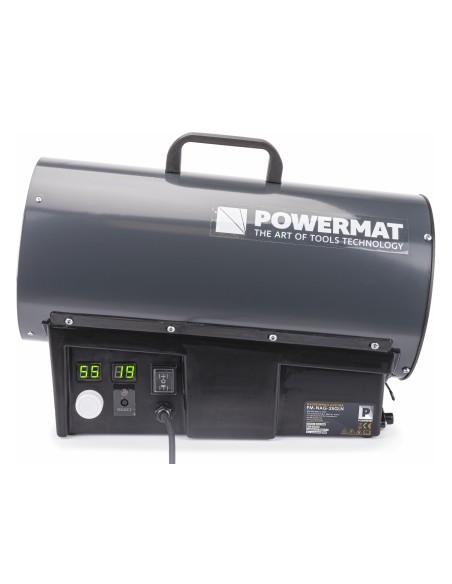 Incalzitor cu gaz, ventilator, termostat 25KW, PM1026