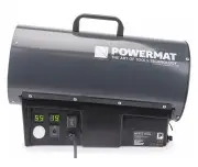 Incalzitor cu gaz, ventilator, termostat 25KW, PM1026