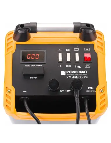 Redresor de baterie 12V/24V cu pornire 850A, Powermat, PM1099 Redresor de baterie 12V/24V cu pornire 850A, Powermat, PM1099