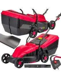 Masina de tuns iarba electrica 2200W Lama 32cm, RED TECHNIC, RTKSE0027