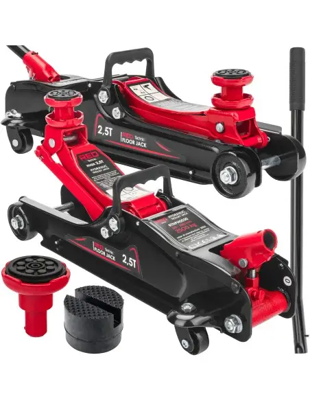 Cric hidraulic tip broasca pentru masini 2,5T, RED TECHNIC, RTNPH0030