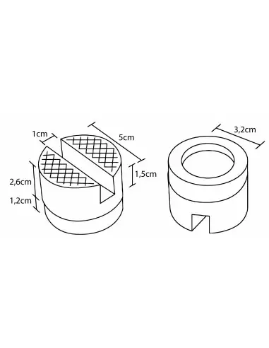 Cric hidraulic tip broasca pentru masini 2,5T, RED TECHNIC, RTNPH0030