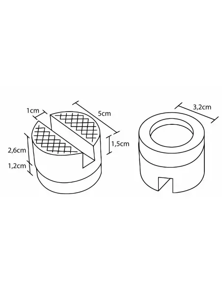 Cric hidraulic tip broasca pentru masini 2,5T, RED TECHNIC, RTNPH0030