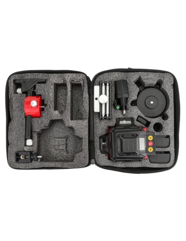 Nivelă Laser Cruce 4D 360 Verde, Red Technic, RTPLK0036