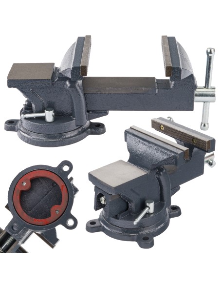 Menghina de lacatuserie 125 mm rotativa cu nicovala, PM1236
