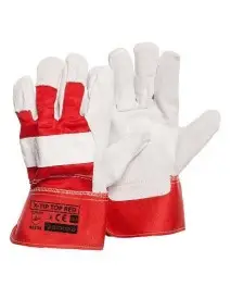 Manusi de protectie din piele X-TIP TOP RED pentru mecanici Procera